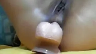 সাদা স্টকিংসে সুস্বা ...